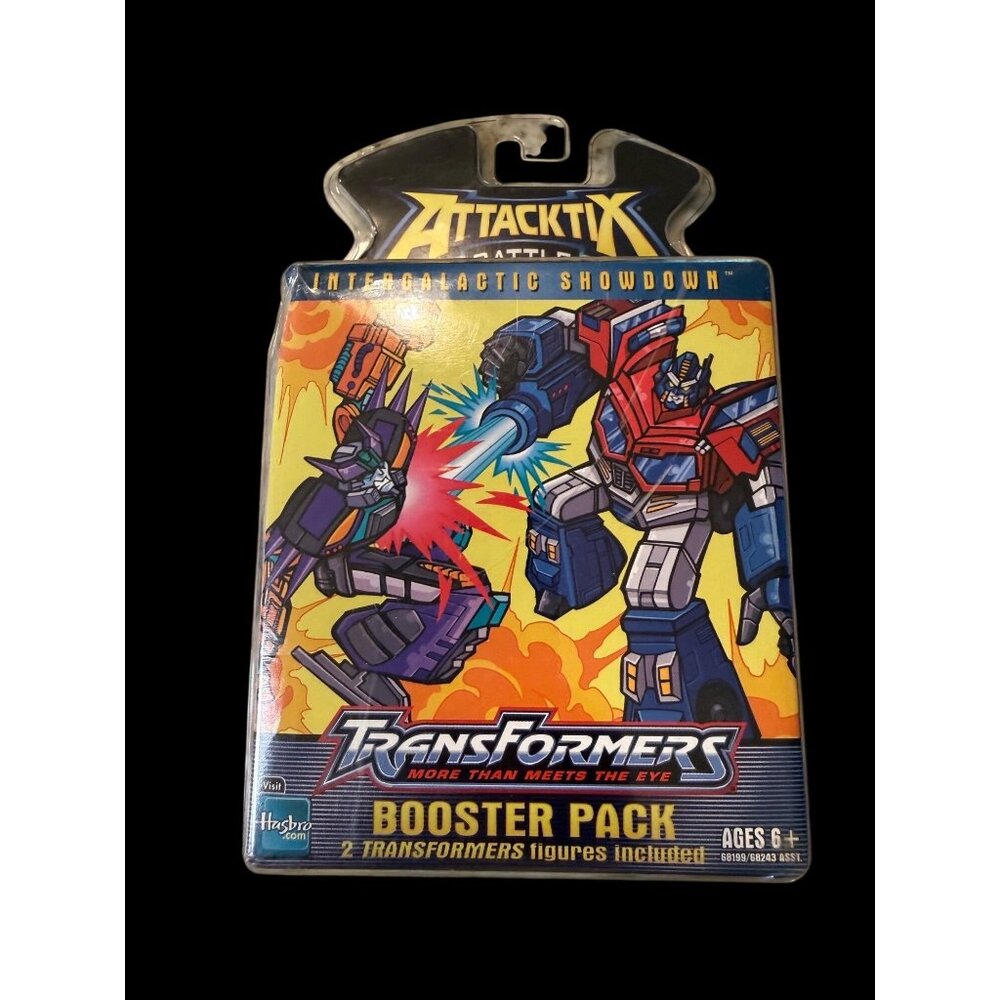Transformers Attacktix Intergalactic Showdown Booster Pack 2 Figures Hasbro 2006